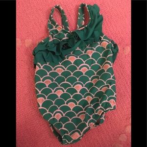 Gymboree emerald bathing suit